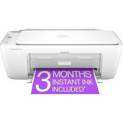 HP DeskJet 2827e Wireless All-in-One Color Inkjet Printer, Scanner