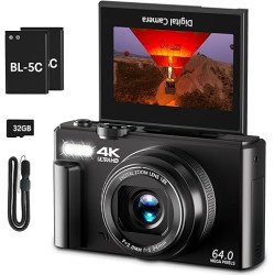 4K Digital Camera for Photography